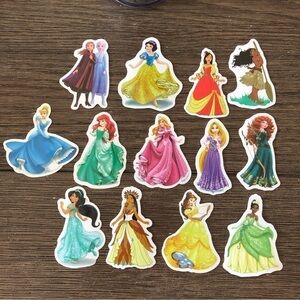Disney Sticker pack: Princess: Princess in Dresses
